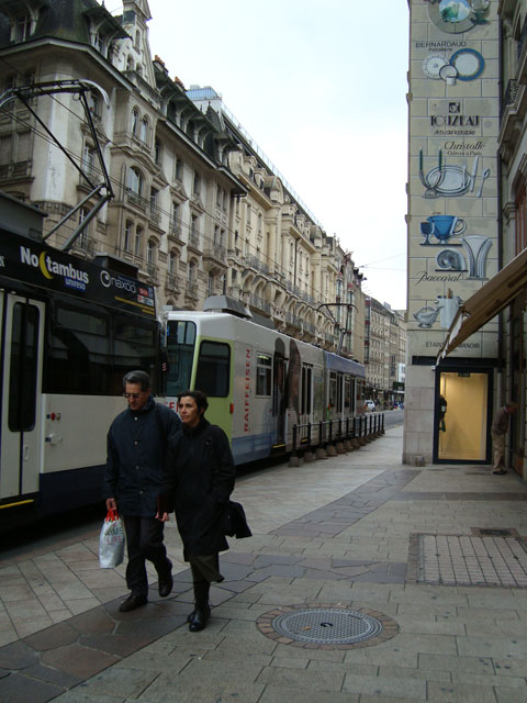 Tranvia BRT Ginebra 1
